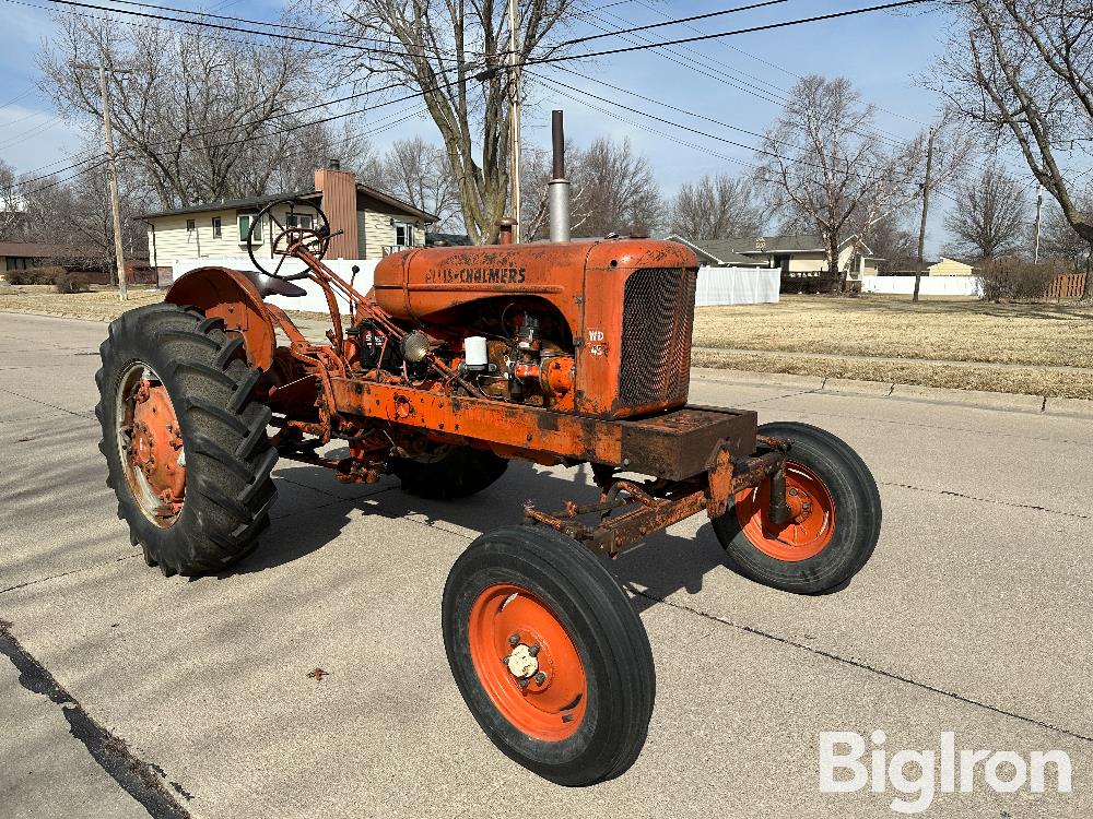 1953 Allis-Chalmers WD45 2WD Tractor BigIron Auctions