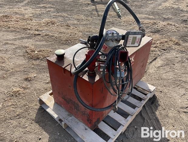 115-Gal Fuel Tank W/ 12V Pump BigIron Auctions