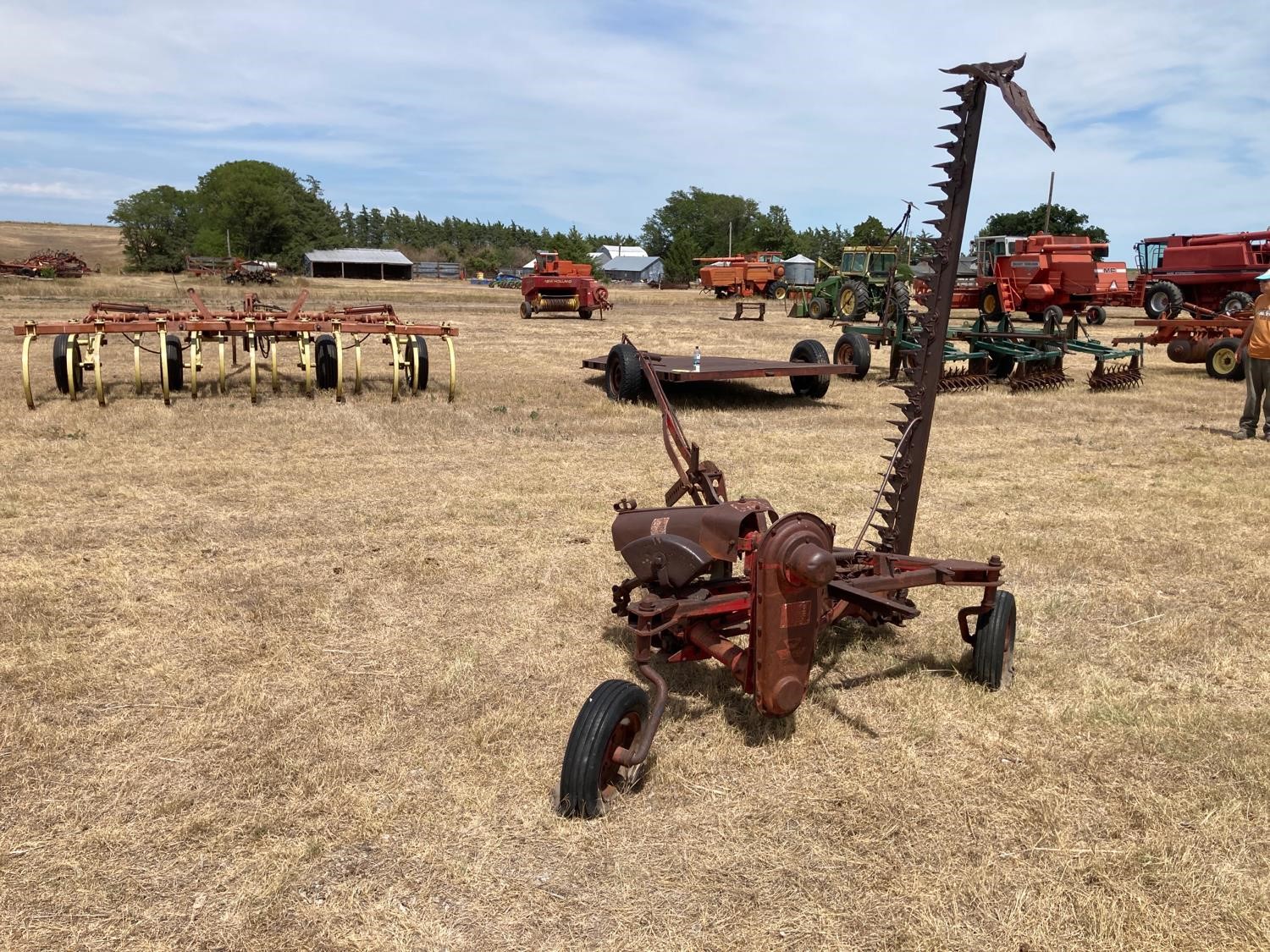 Antique Sickle Mower BigIron Auctions