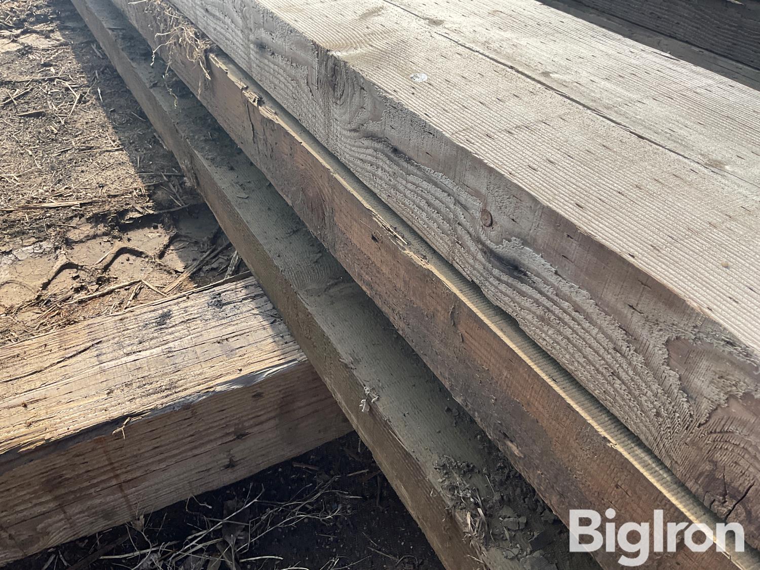 Wooden Bridge Stringer Beams/Planks BigIron Auctions