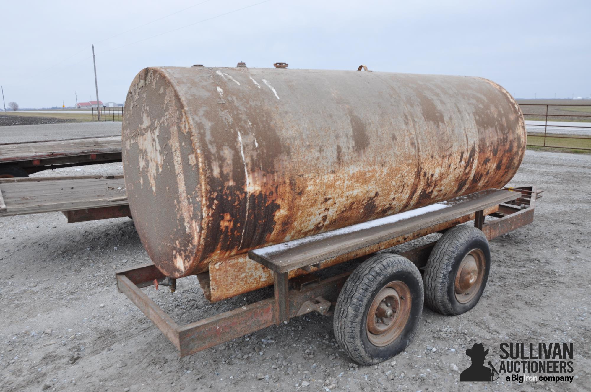 1000 Gal Water Tank Bigiron Auctions 