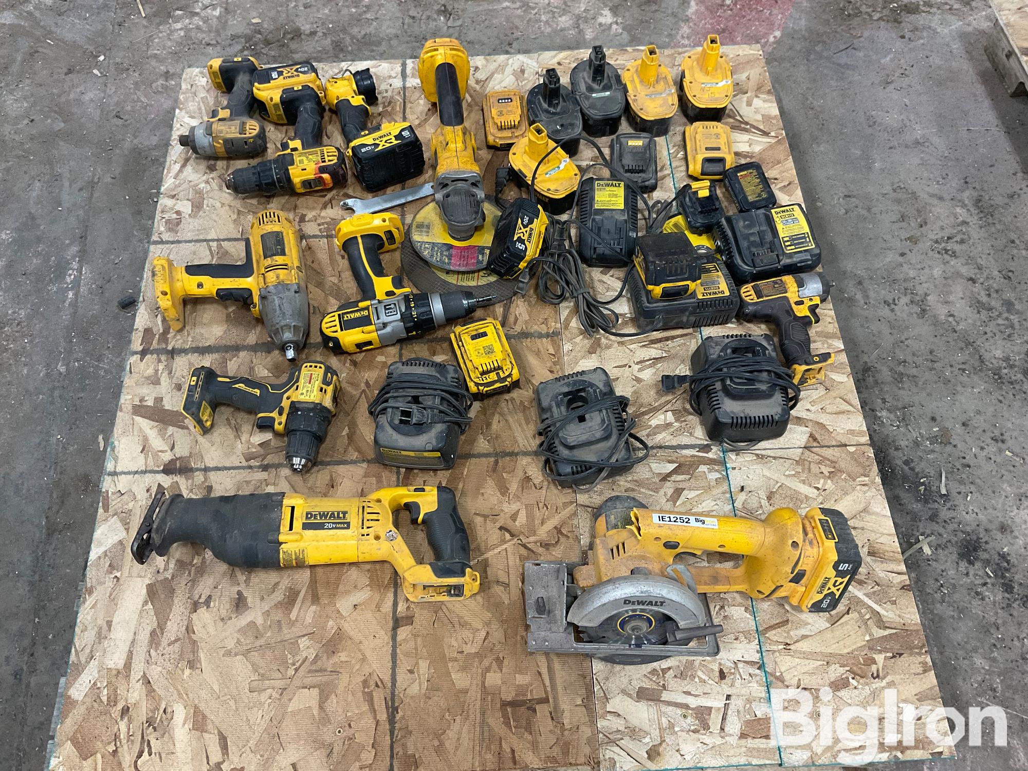 DEWALT Battery Powered Tools BigIron Auctions