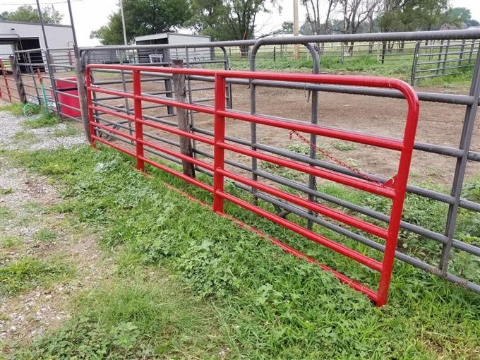 HW Brand Red Cattle Gates BigIron Auctions