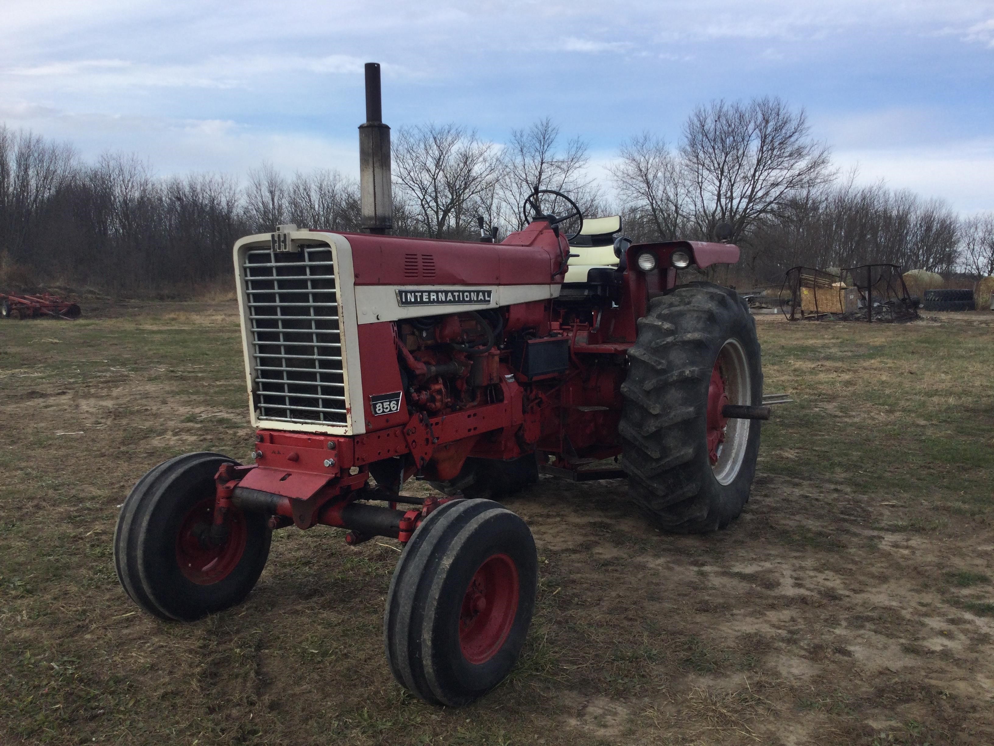 International 856 Diesel Custom 2WD Tractor BigIron Auctions