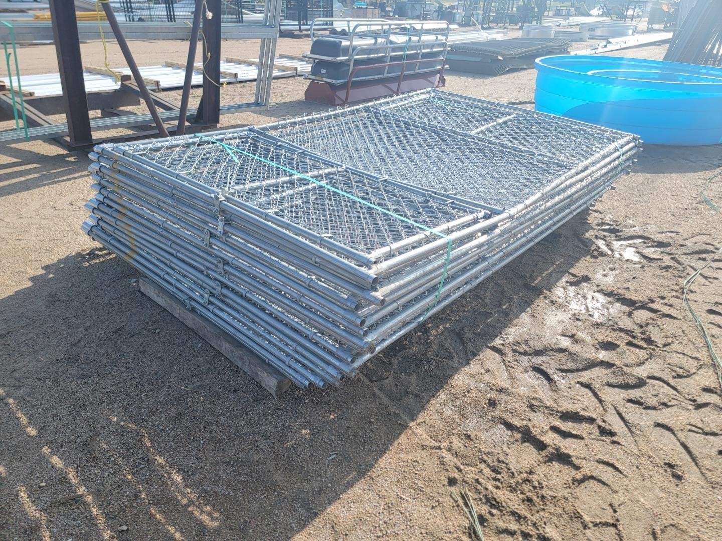 Behlen Chain Link Panels W/Gates BigIron Auctions