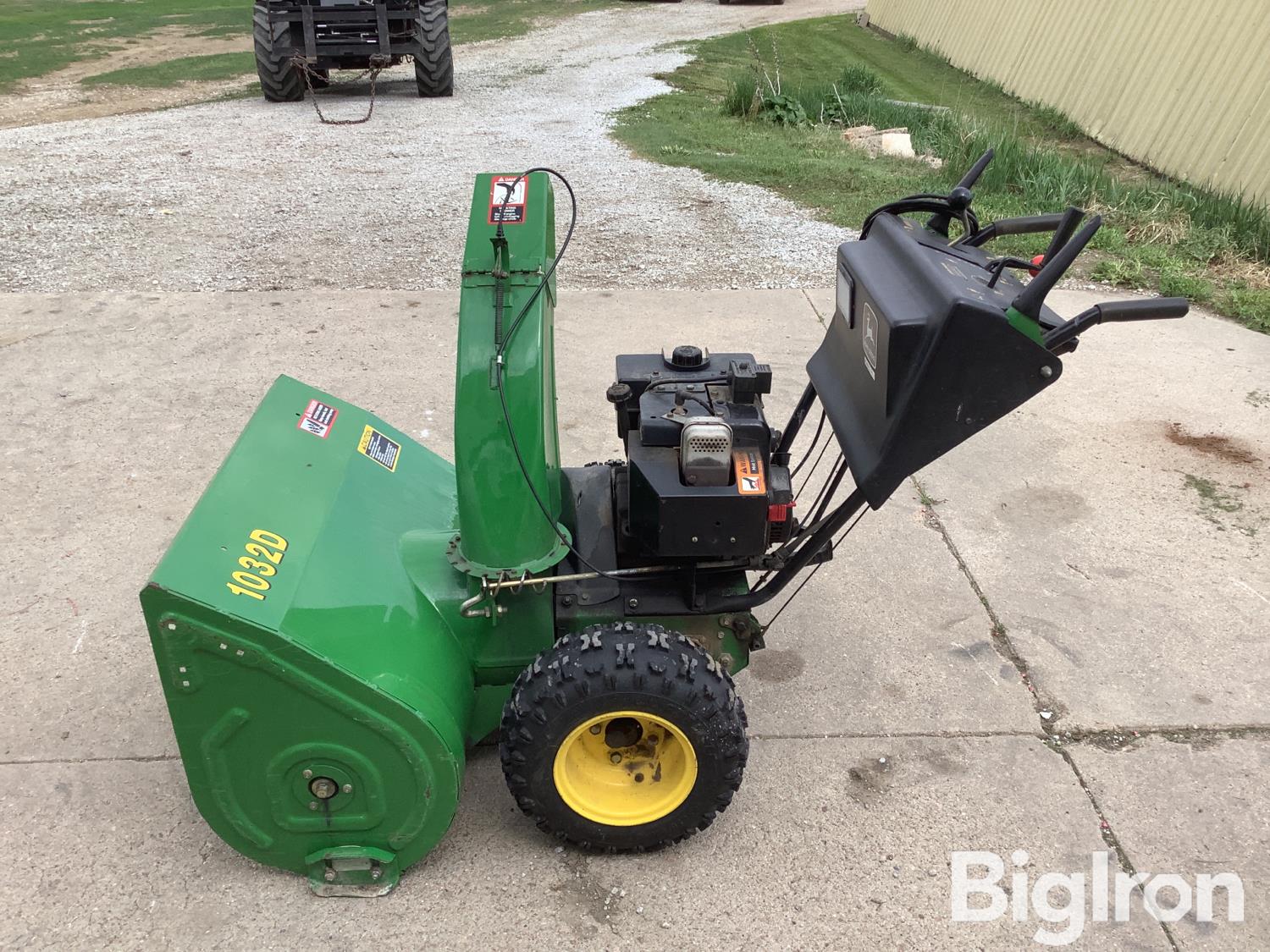 John Deere 1032D 2-Stage Walk Behind Snow Blower BigIron Auctions