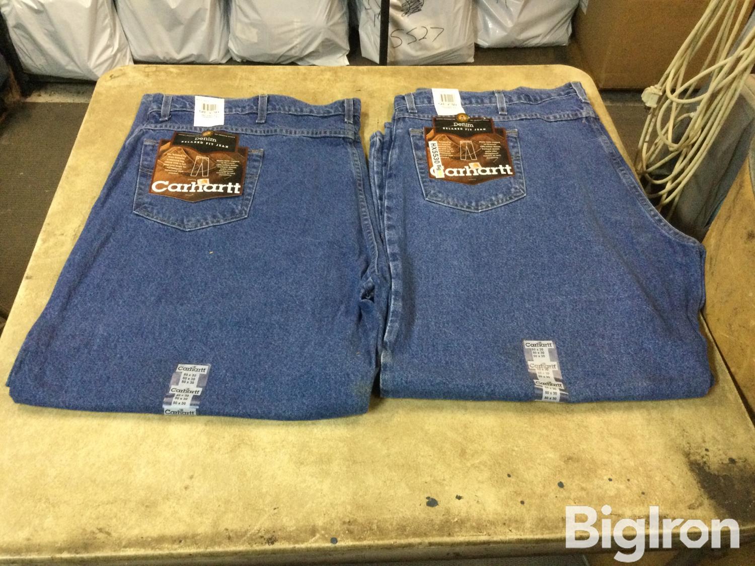 Carhartt 50x30 Relaxed Fit Jeans BigIron Auctions