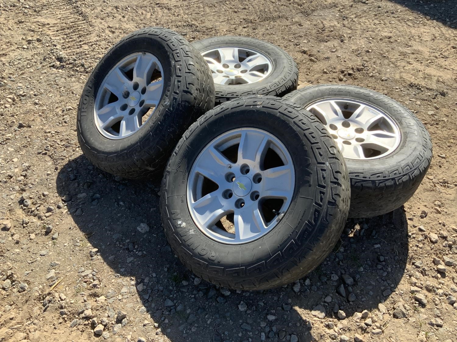 Chevrolet 265/70R17 Tires & Wheels BigIron Auctions