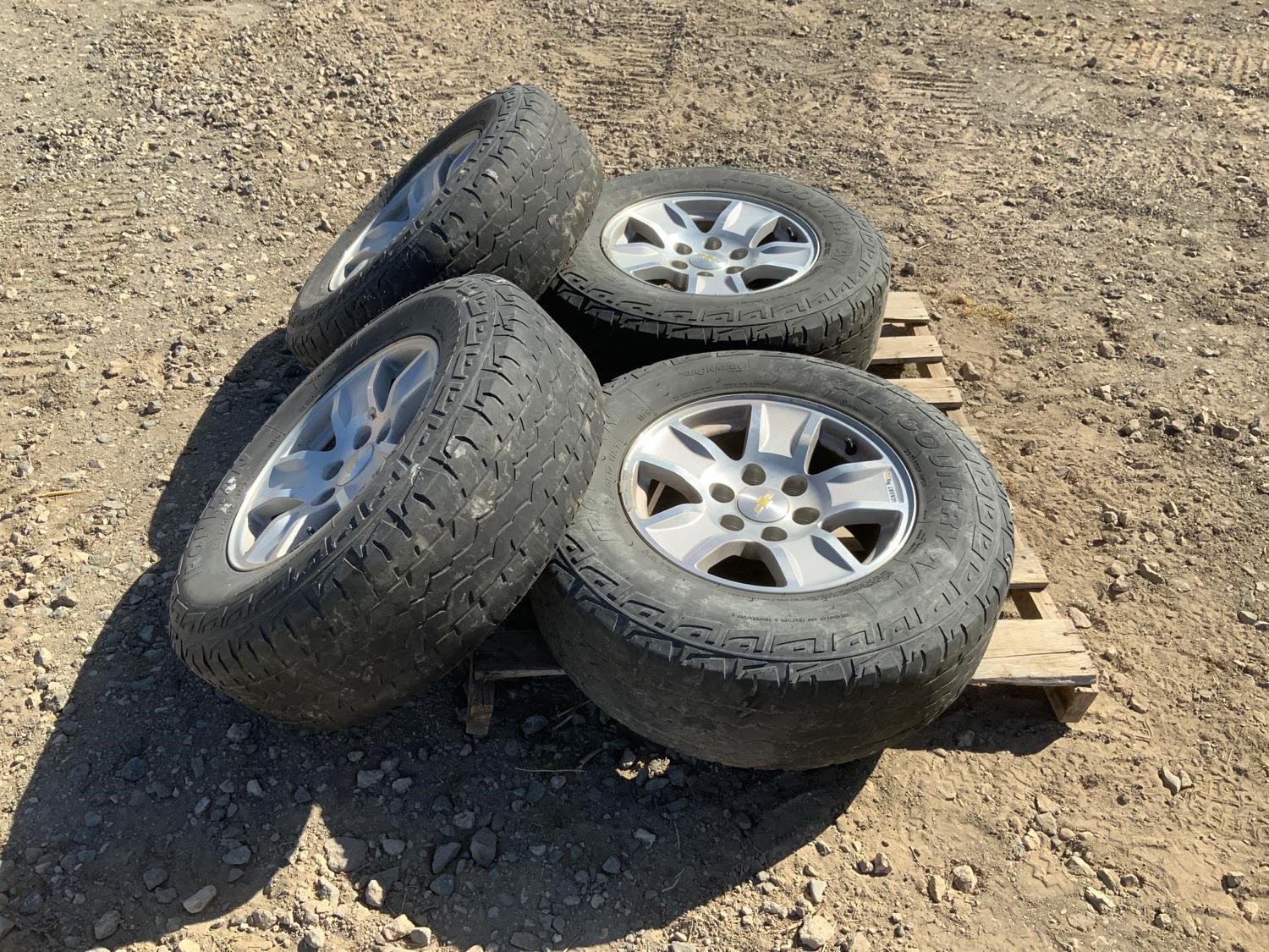 Chevrolet 265/70R17 Tires & Wheels BigIron Auctions