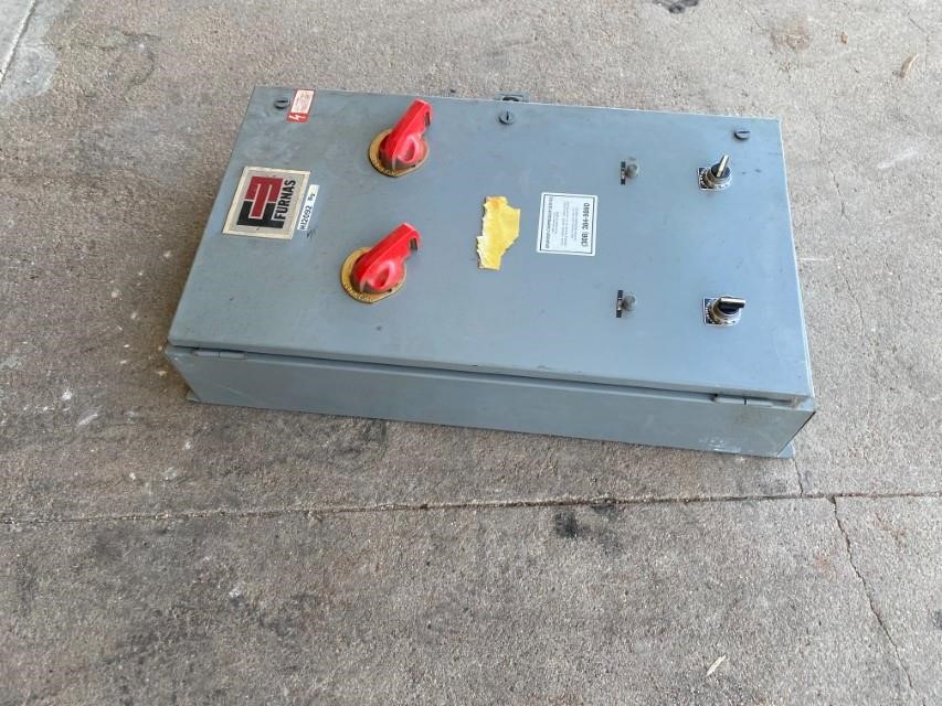 Furnas 84DFB34BEDFB2 Three Phase Electrical Panel BigIron Auctions