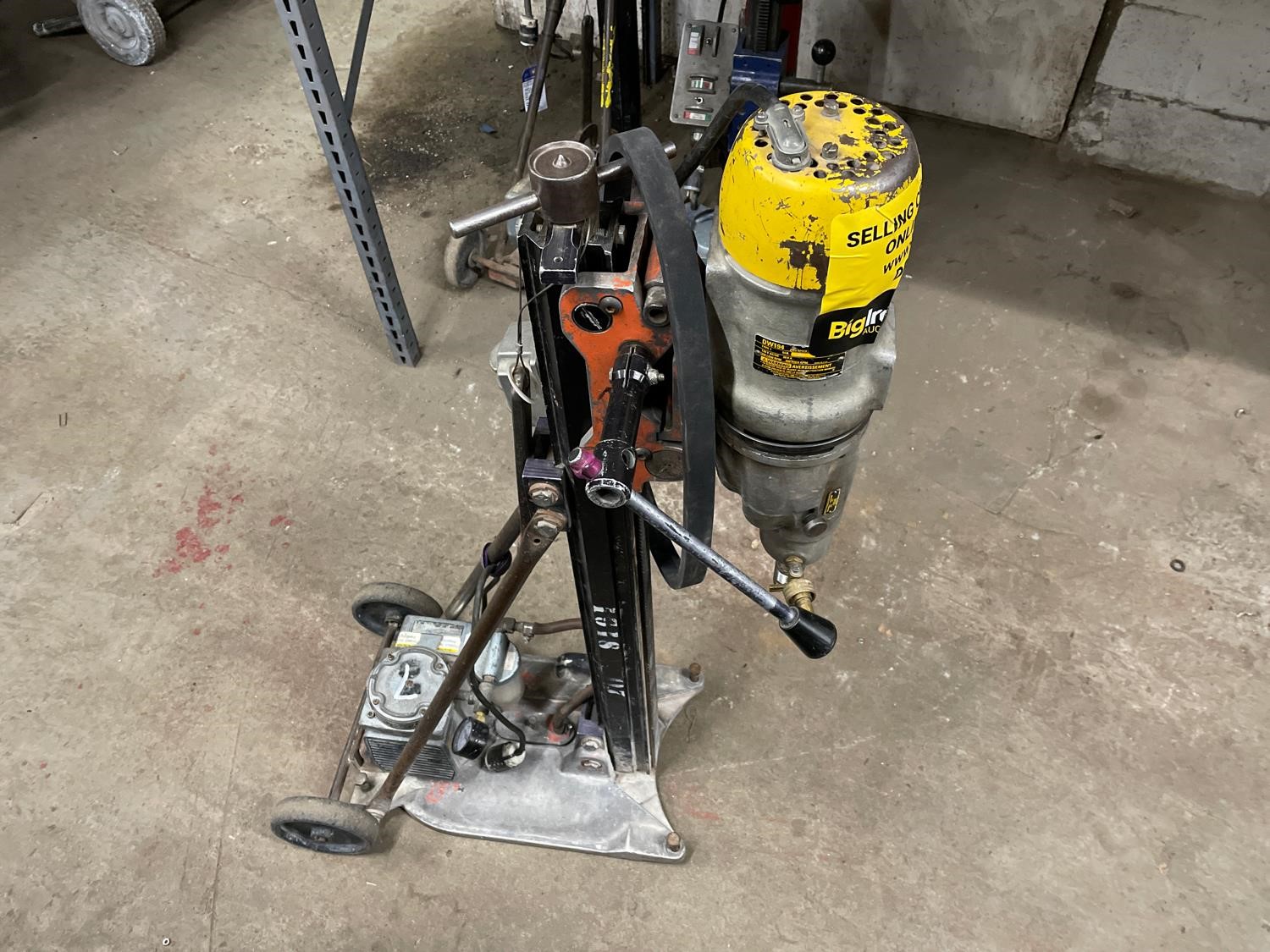 Dewalt DW194 Core Drill W/Suction Rig BigIron Auctions