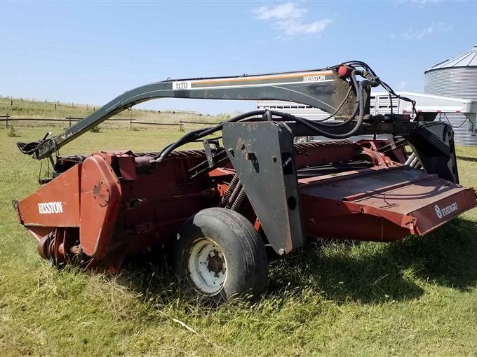 Hesston 1170 Hydra Swing 16' Mower Conditioner BigIron Auctions