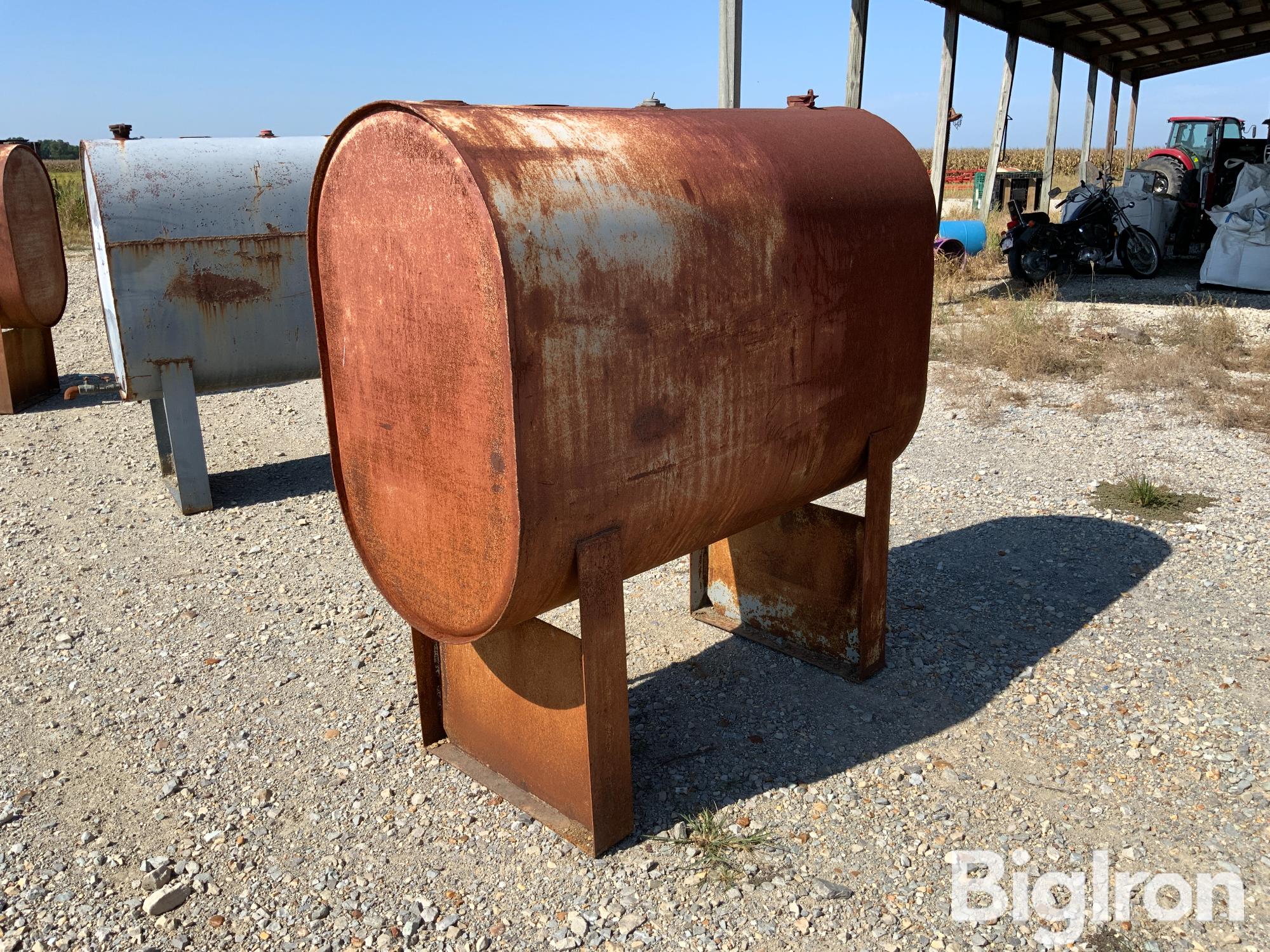 250 Gallon Fuel Tank W/Stand BigIron Auctions