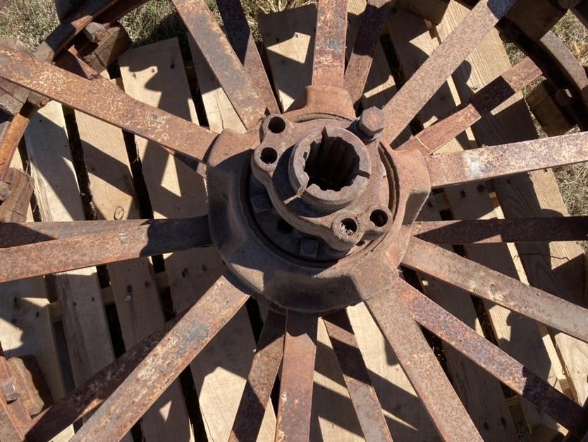 John Deere B Steel Rear Wheels BigIron Auctions