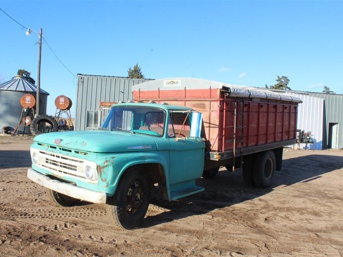 1962 Ford F600 S A Truck W Bed And Hoist Bigiron Auctions