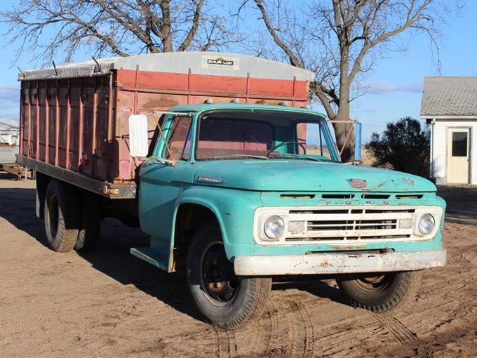 1962 Ford F600 S A Truck W Bed And Hoist Bigiron Auctions