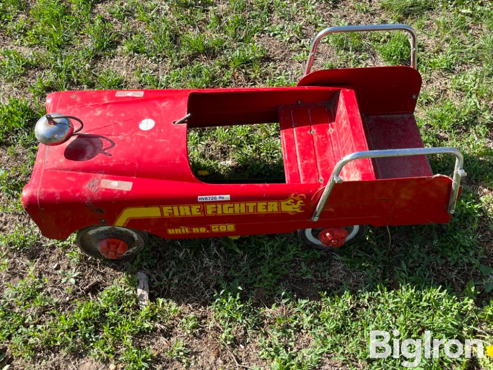 Fire Fighter Antique Pedal Car BigIron Auctions