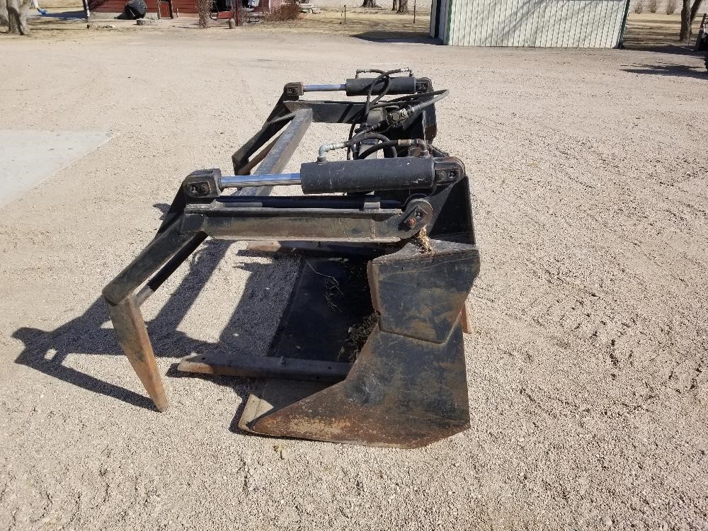 Skid Steer Bucket W/Grapple BigIron Auctions