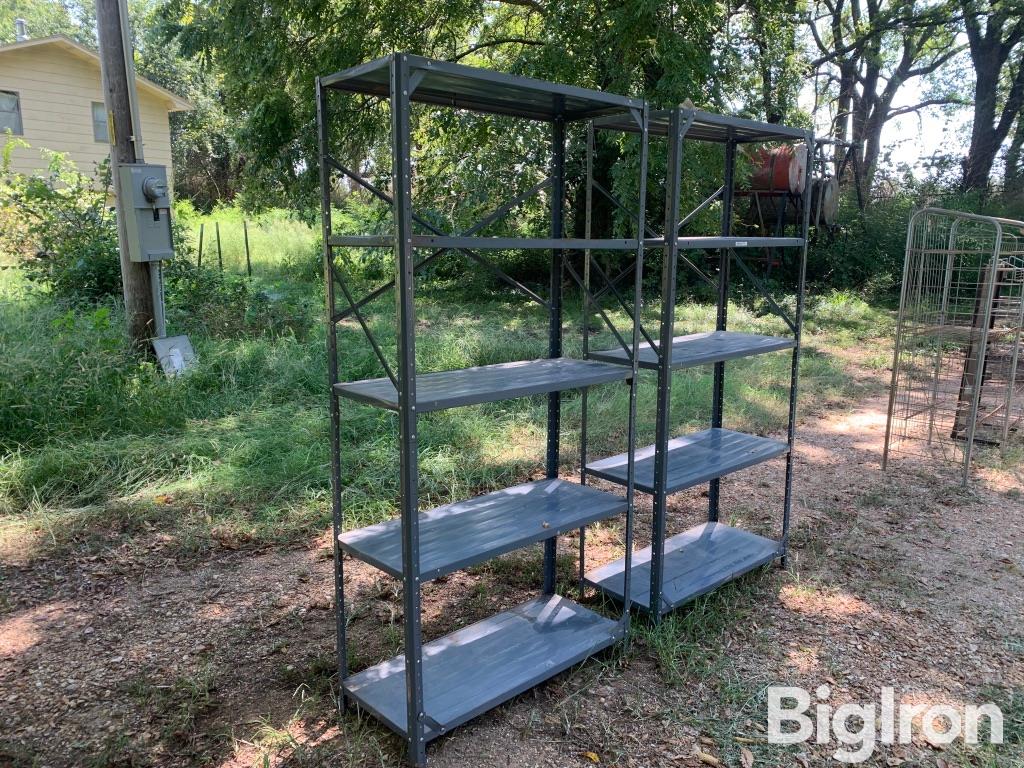 Metal Shelving BigIron Auctions   Metalshelving 71 27d4f532d0554aac9431b4838eb4e54a 