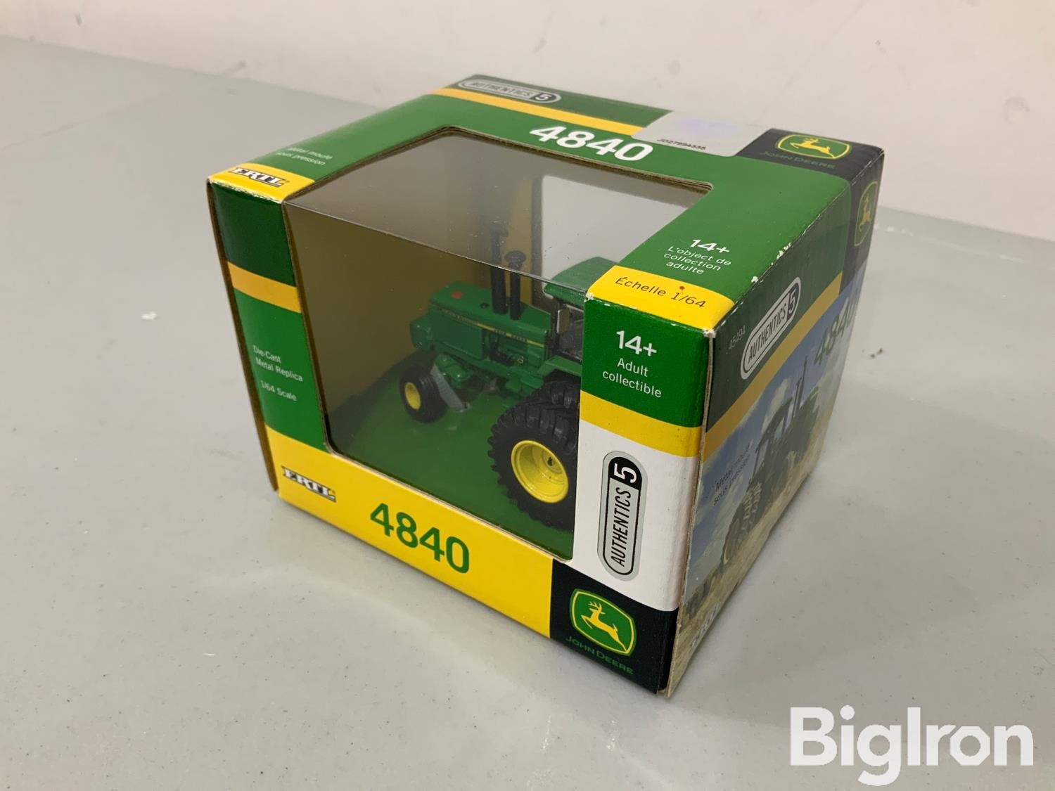 Ertl Authentics 5 John Deere 4840 Tractor BigIron Auctions