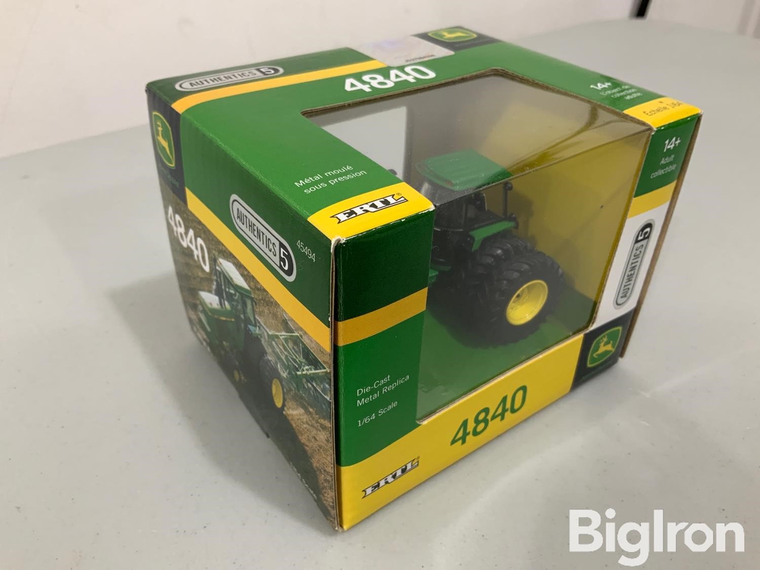 Ertl Authentics 5 John Deere 4840 Tractor BigIron Auctions