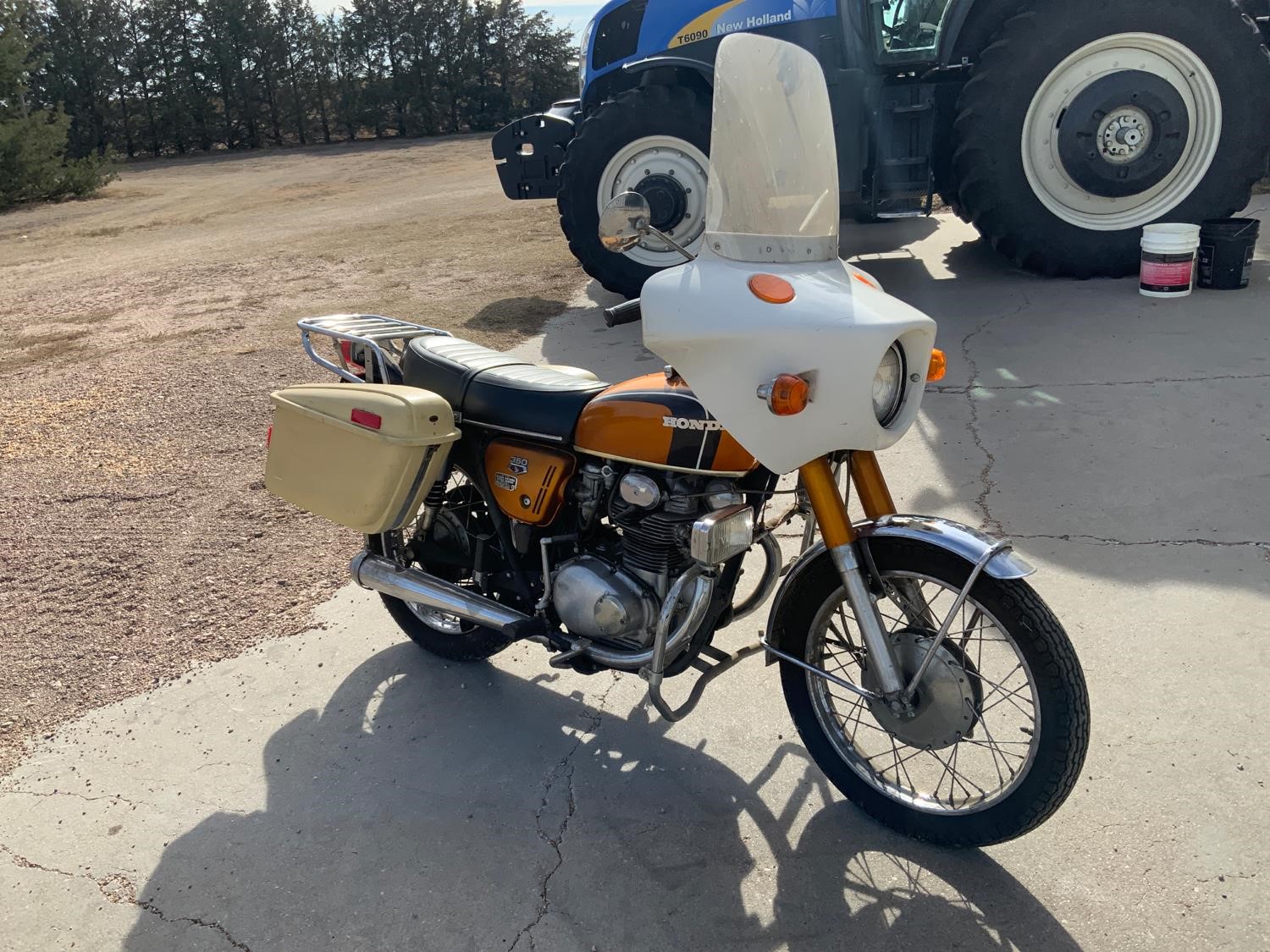 1972 Honda 350 Motorcycle BigIron Auctions