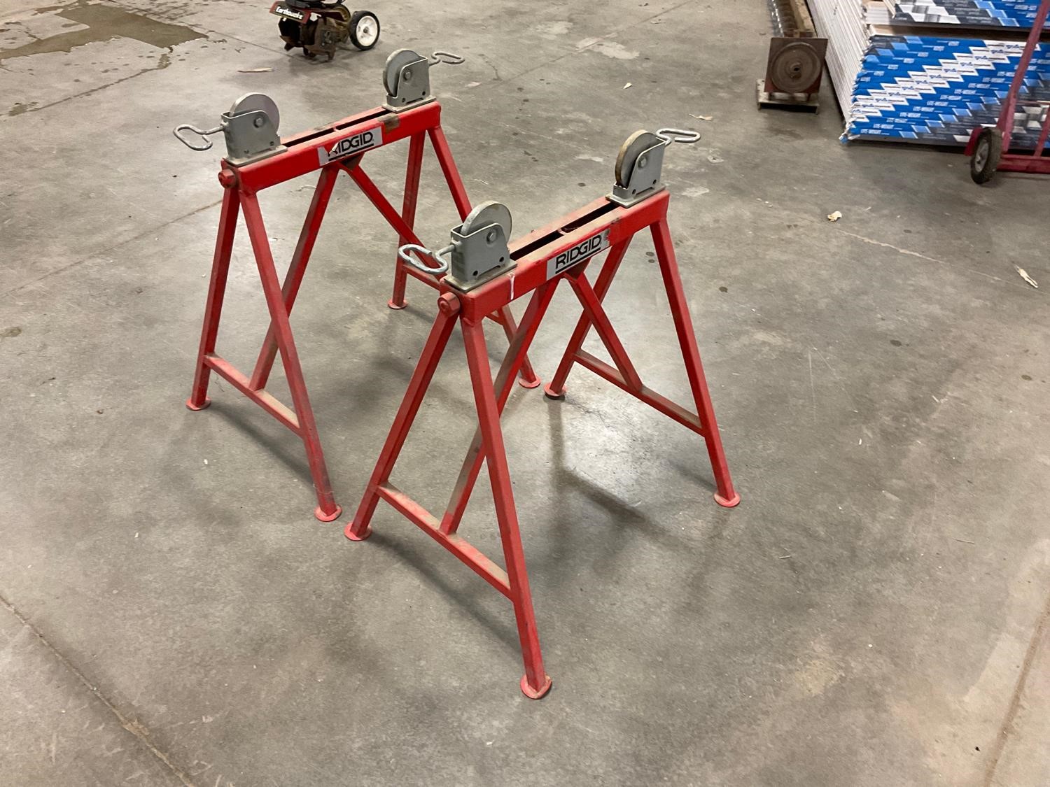 Ridgid Portable Saw Horses BigIron Auctions