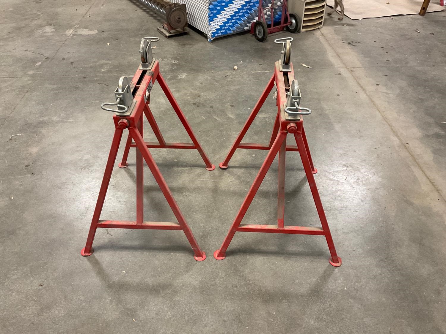 Ridgid Portable Saw Horses BigIron Auctions