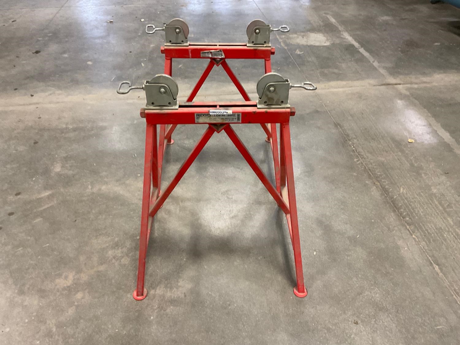 Ridgid Portable Saw Horses BigIron Auctions