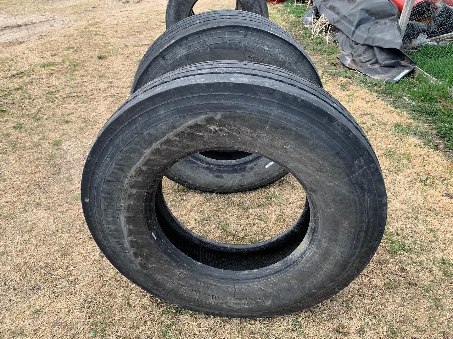 Hercules 11R22.5 Truck Tires BigIron Auctions