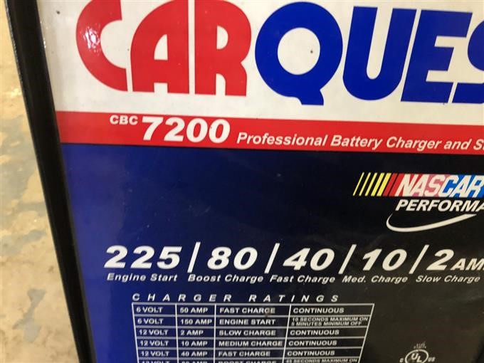 Carquest 70 Professional Battery Charger Bigiron Auctions