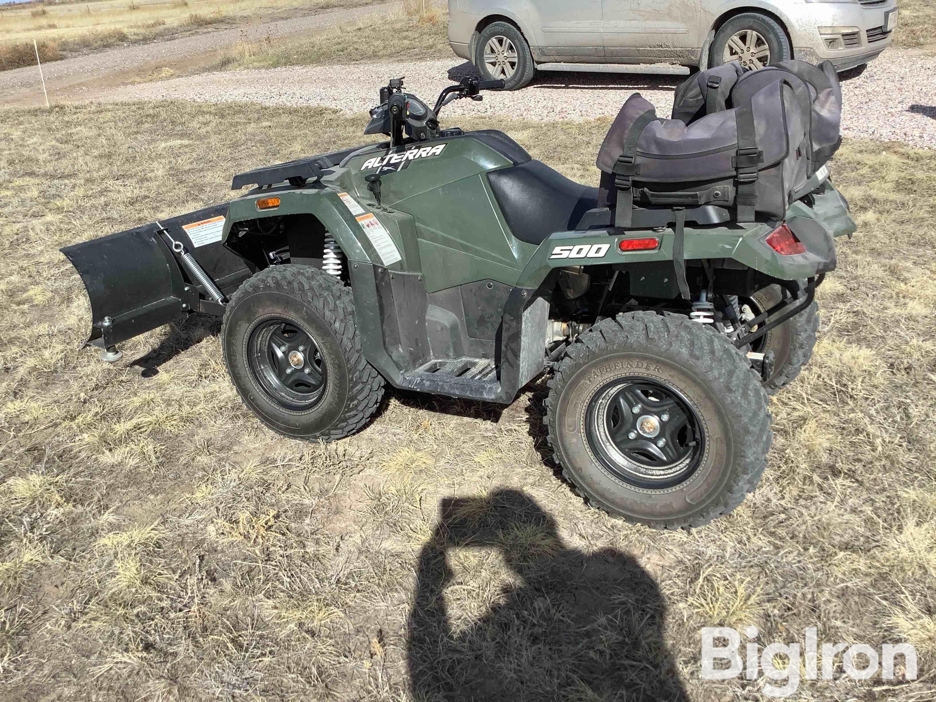 2018 Arctic Cat Alterra 500 ATV W/Snow Plow BigIron Auctions