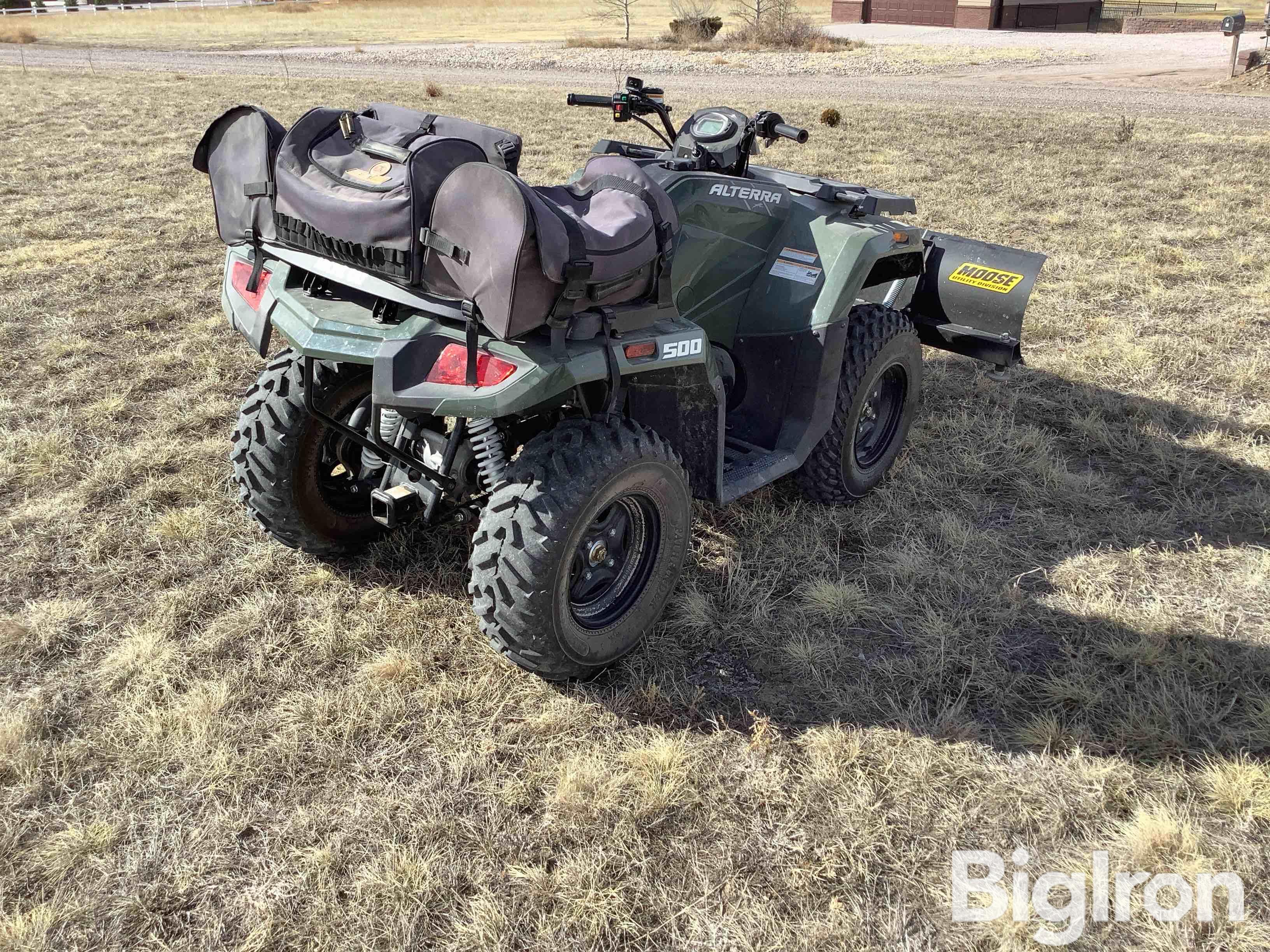 2018 Arctic Cat Alterra 500 ATV W/Snow Plow BigIron Auctions