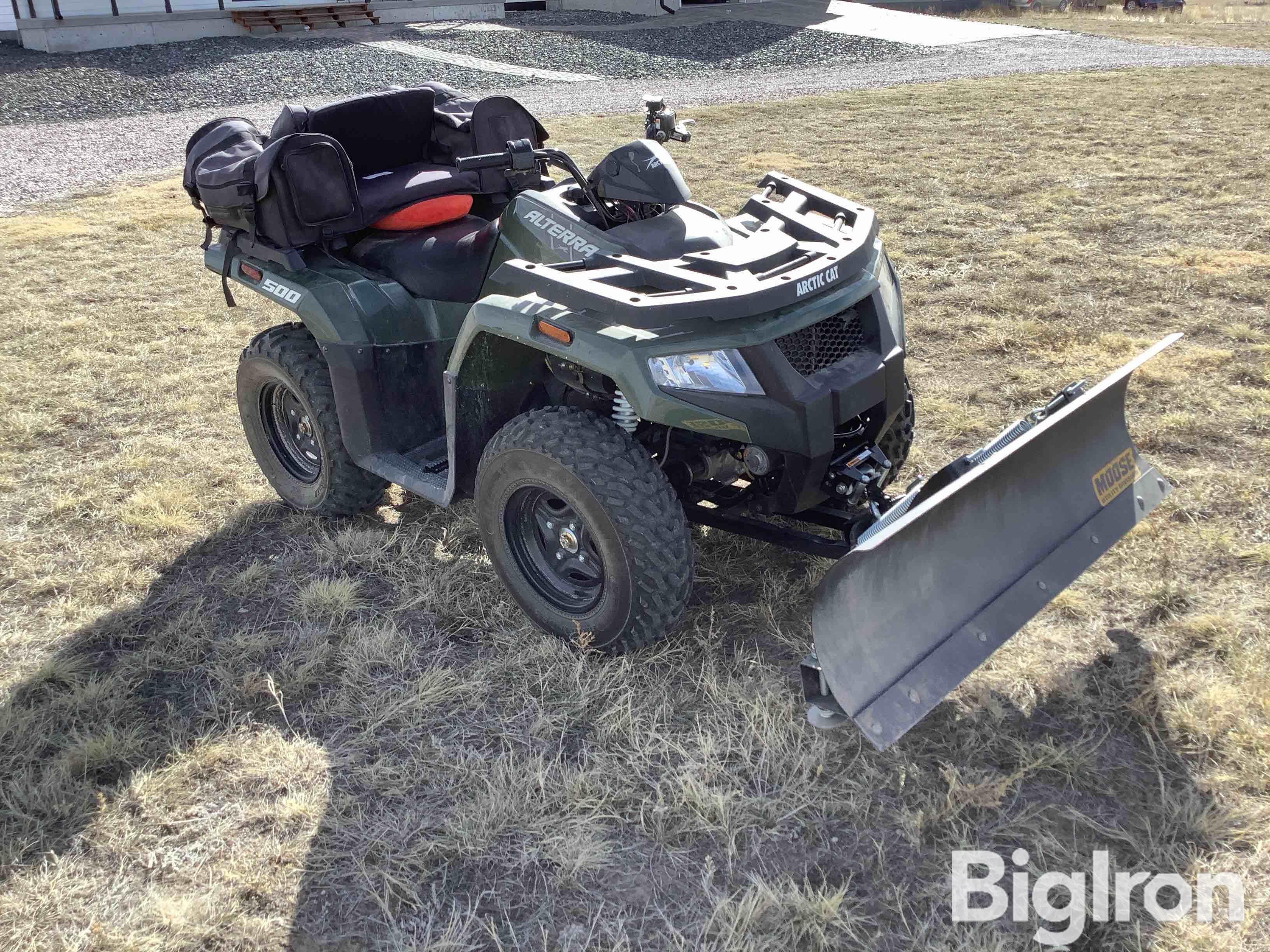 2018 Arctic Cat Alterra 500 ATV W/Snow Plow BigIron Auctions