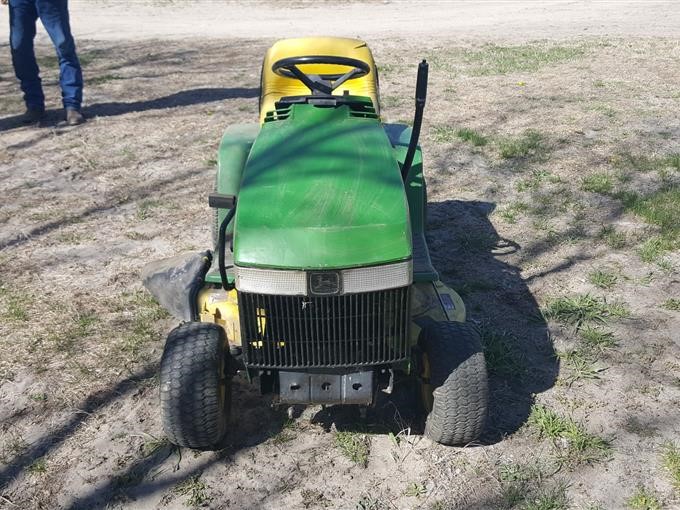 John Deere LX178 Riding Lawn Mower BigIron Auctions