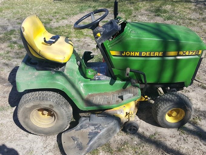 John Deere LX178 Riding Lawn Mower BigIron Auctions