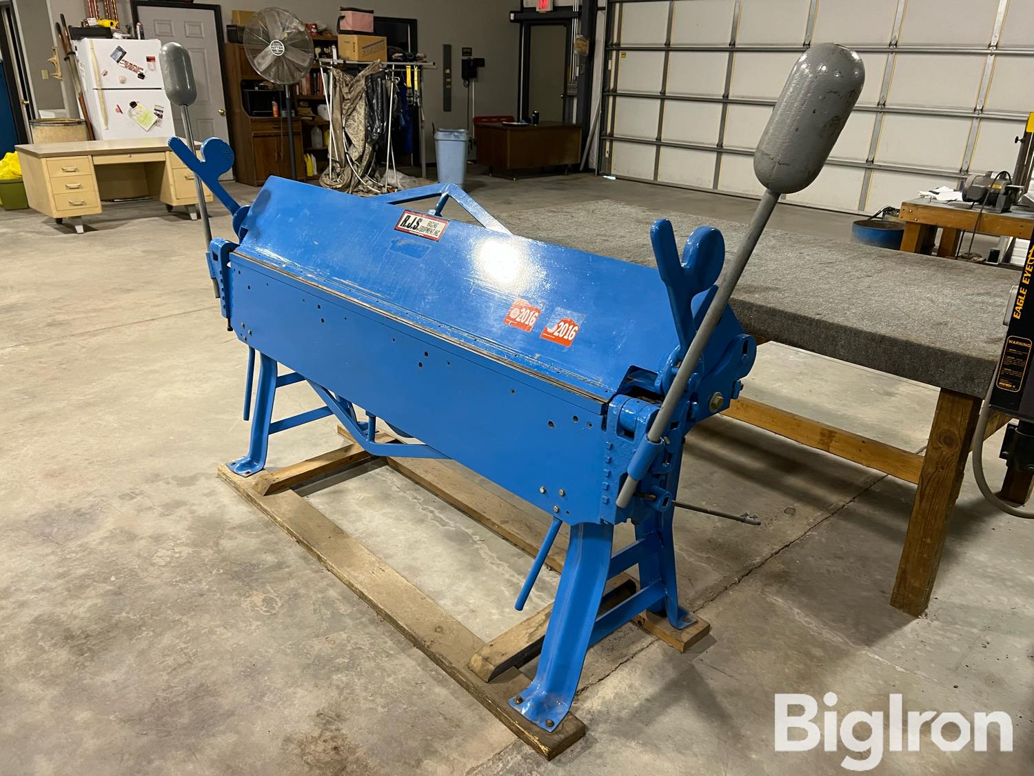 Chicago Steel Bending Brake Bigiron Auctions 5511