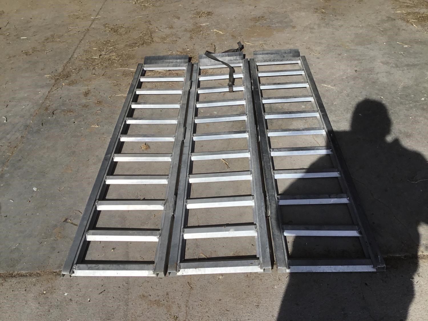 Fulton Tri-Fold Aluminum ATV Ramps BigIron Auctions