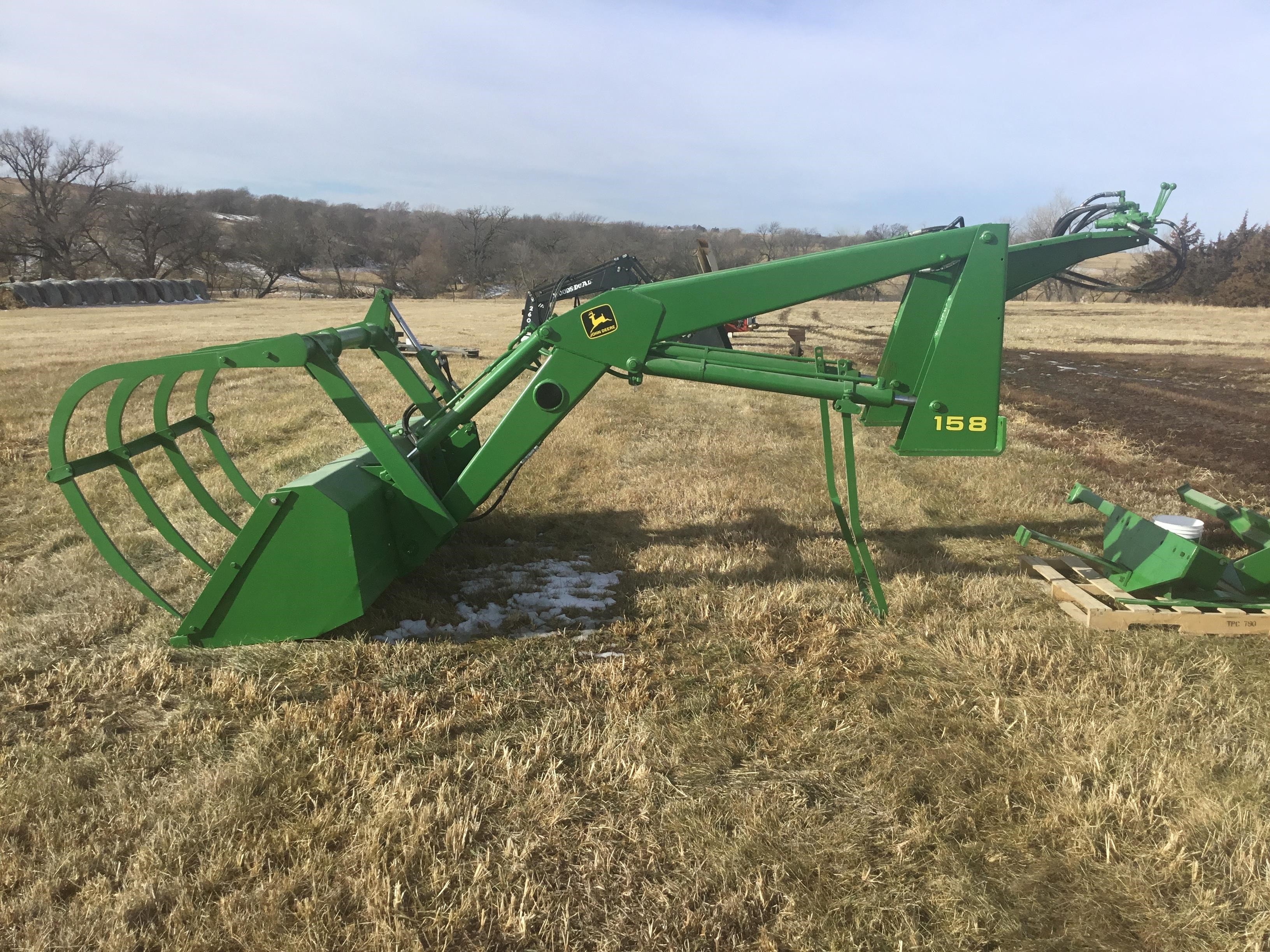 John Deere 158 Loader W/Grapple BigIron Auctions