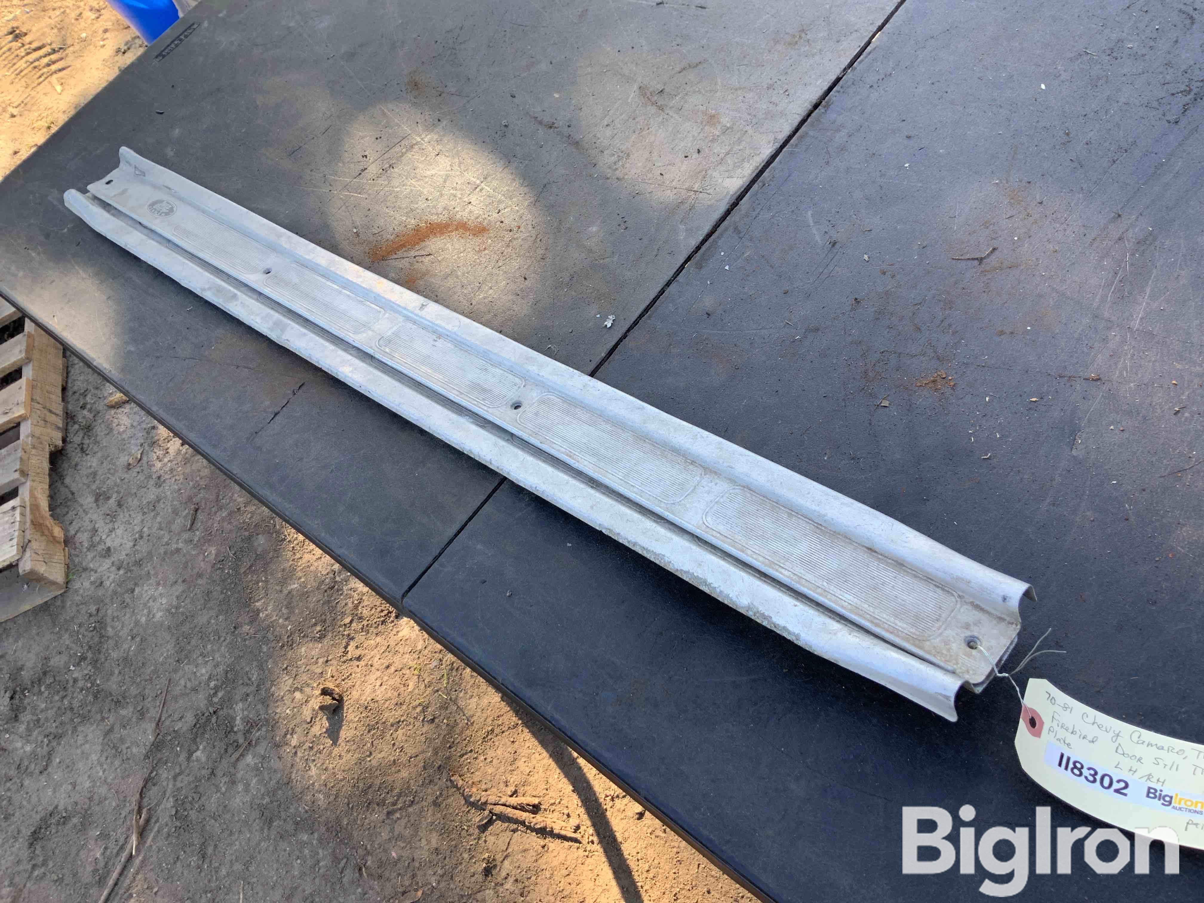 70-81 Chevrolet Camaro Door Sill Trim Plate Bigiron Auctions