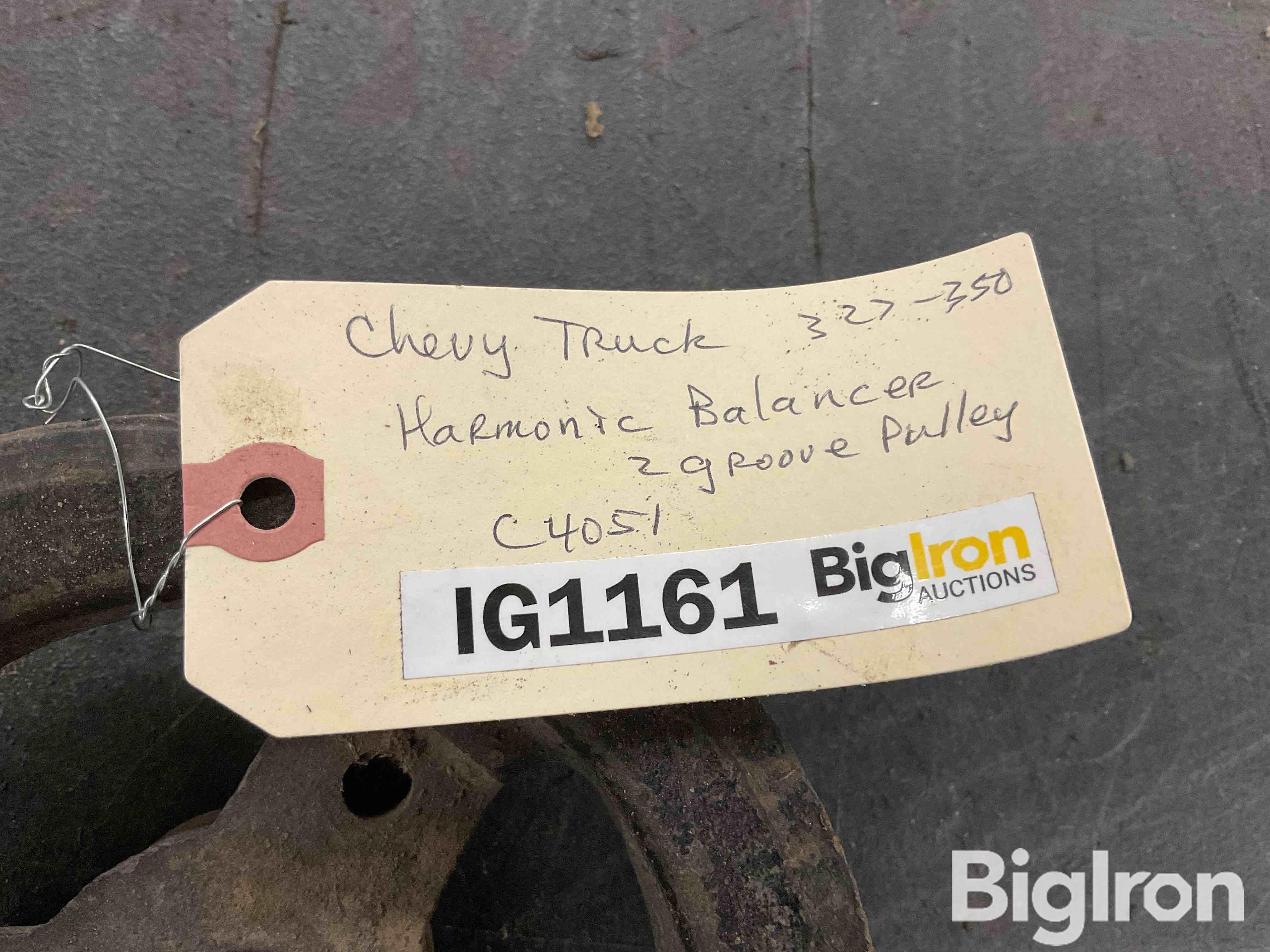 Chevrolet Harmonic Balancer BigIron Auctions