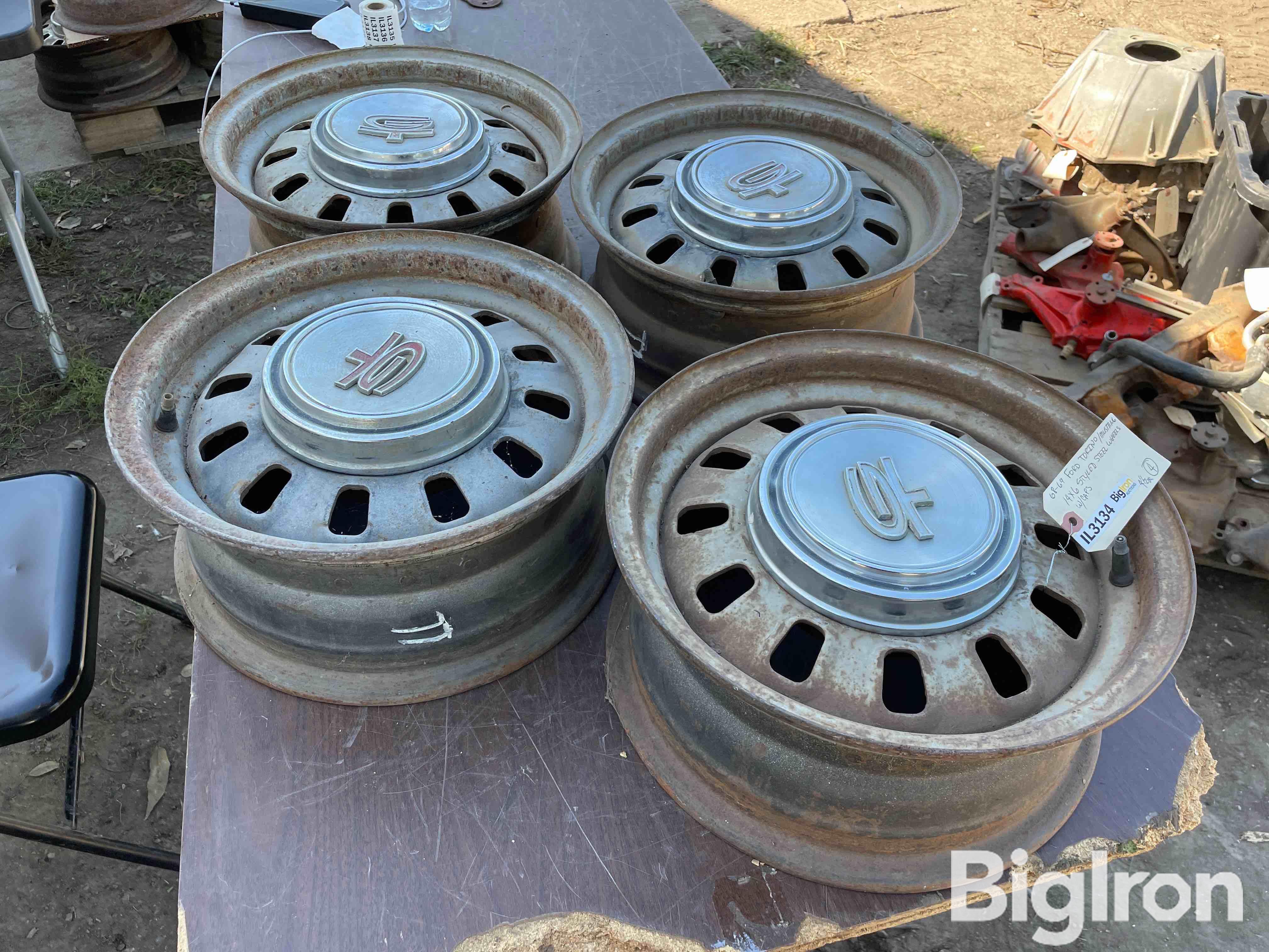 1968-69 Ford Torino/Mustang Steel Wheels BigIron Auctions