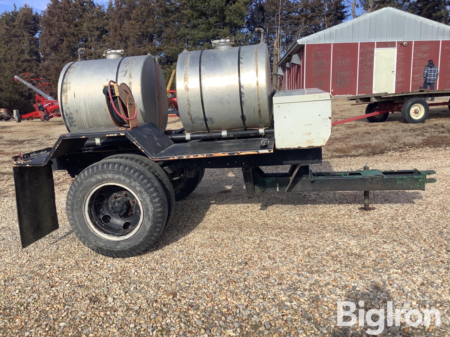 300 Gallon Diesel Fuel Trailer BigIron Auctions