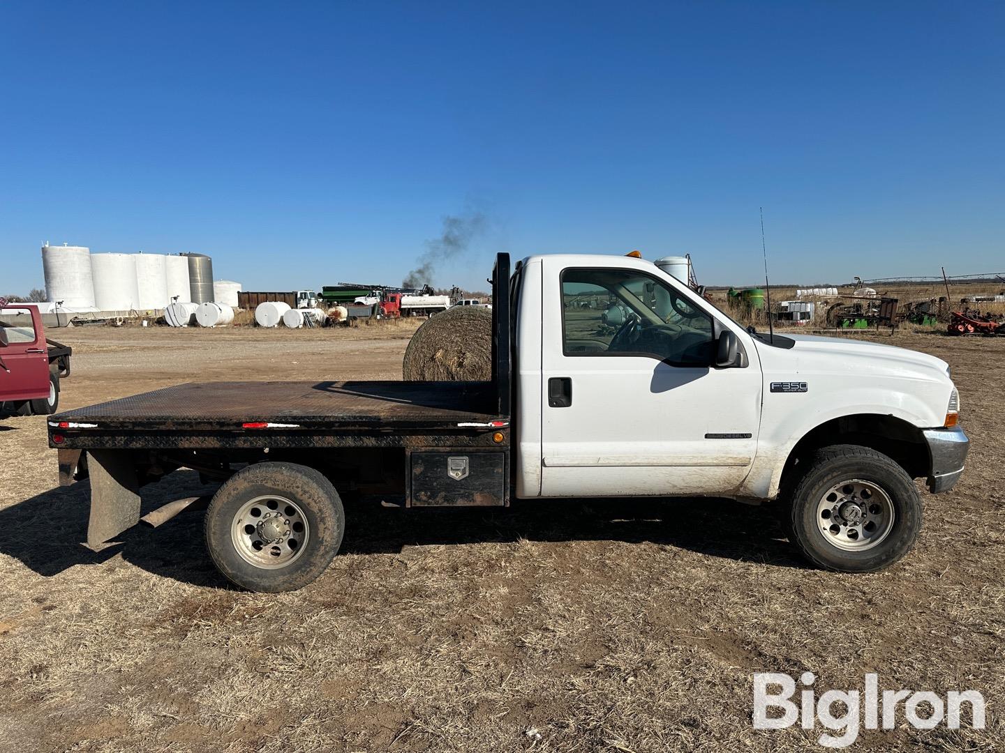 2001 Ford F350 Flatbed Pickup BigIron Auctions