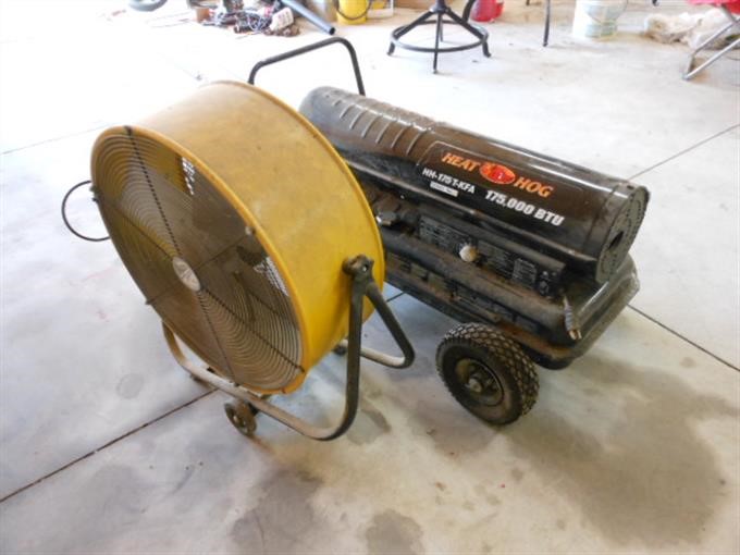 Heat Hog HH-175-KFA Heater And Lights BigIron Auctions