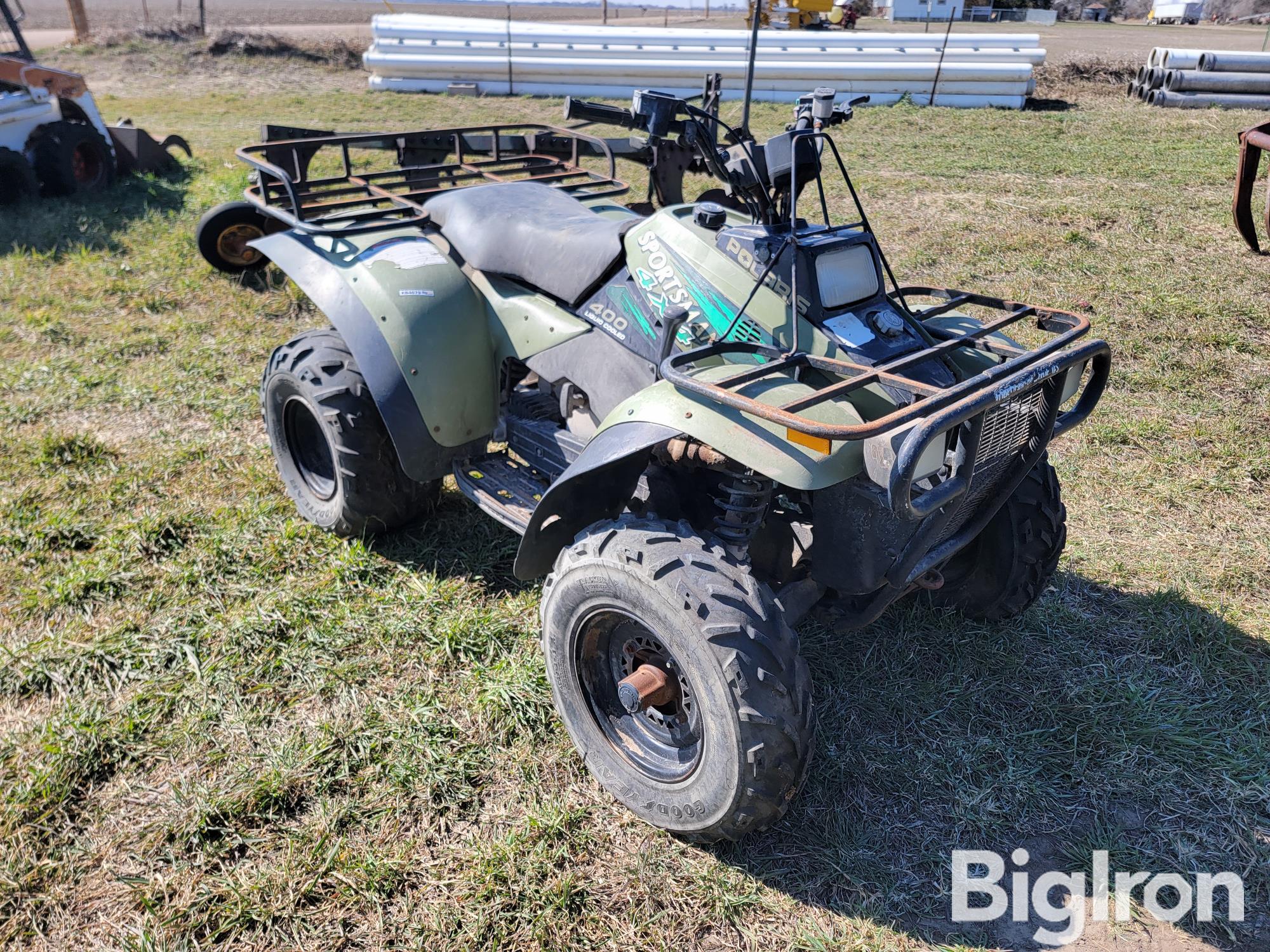 Polaris 400 Sportsman 4x4 ATV BigIron Auctions