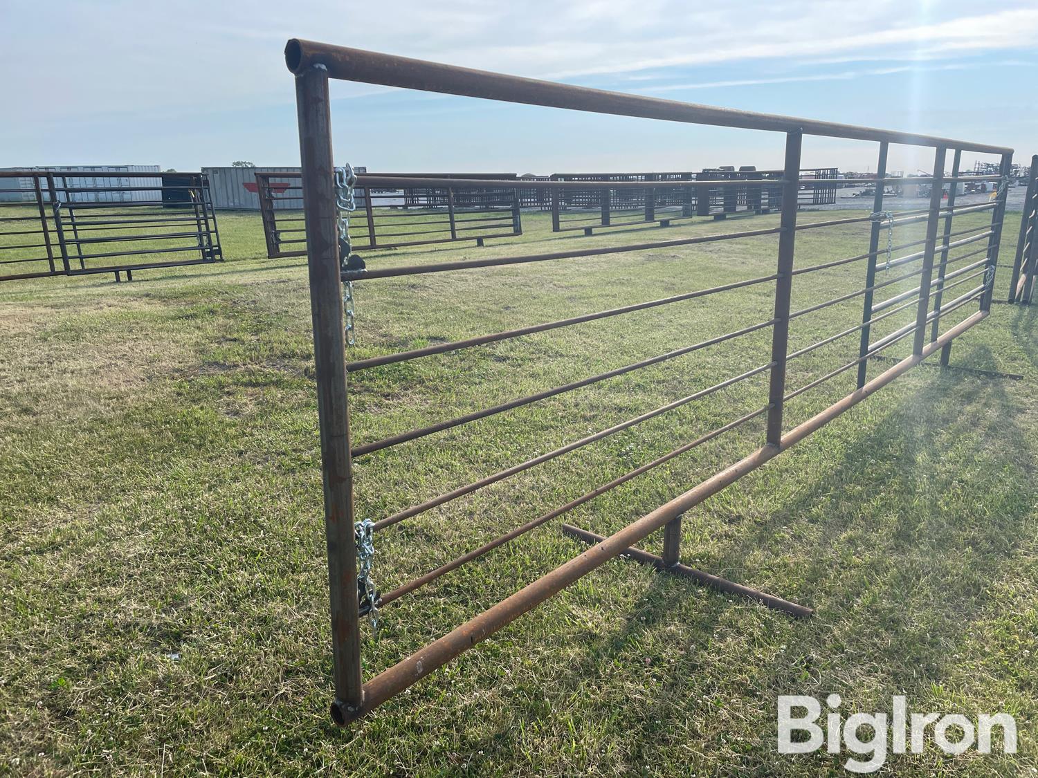 24' Free Standing Gate w/ 12' Swing Gate BigIron Auctions