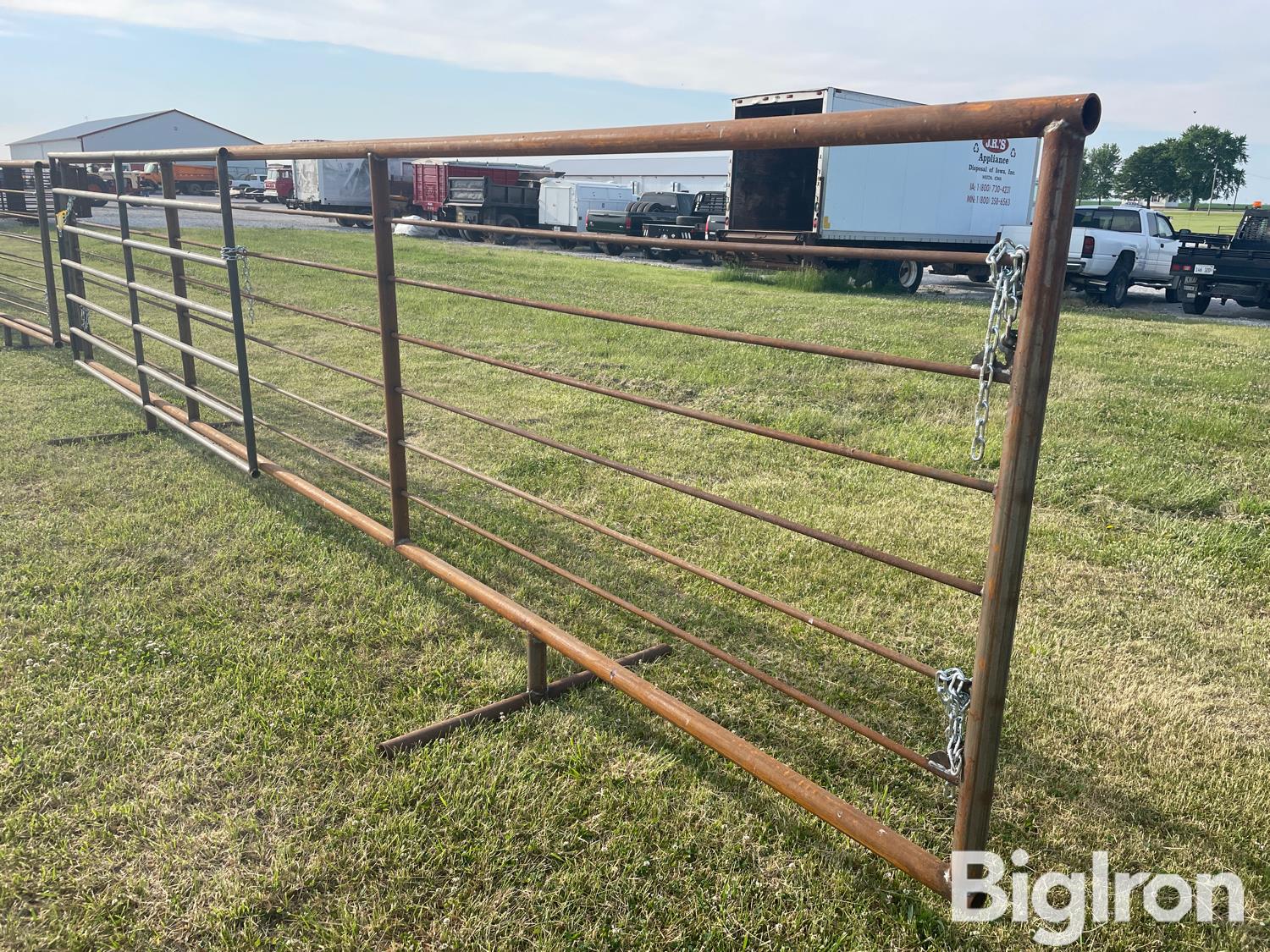 24' Free Standing Gate w/ 12' Swing Gate BigIron Auctions