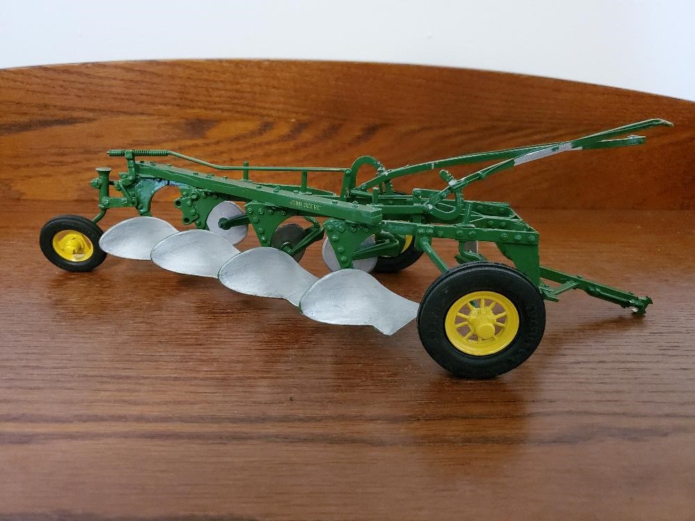 John Deere 4-Bottom Toy Plow BigIron Auctions