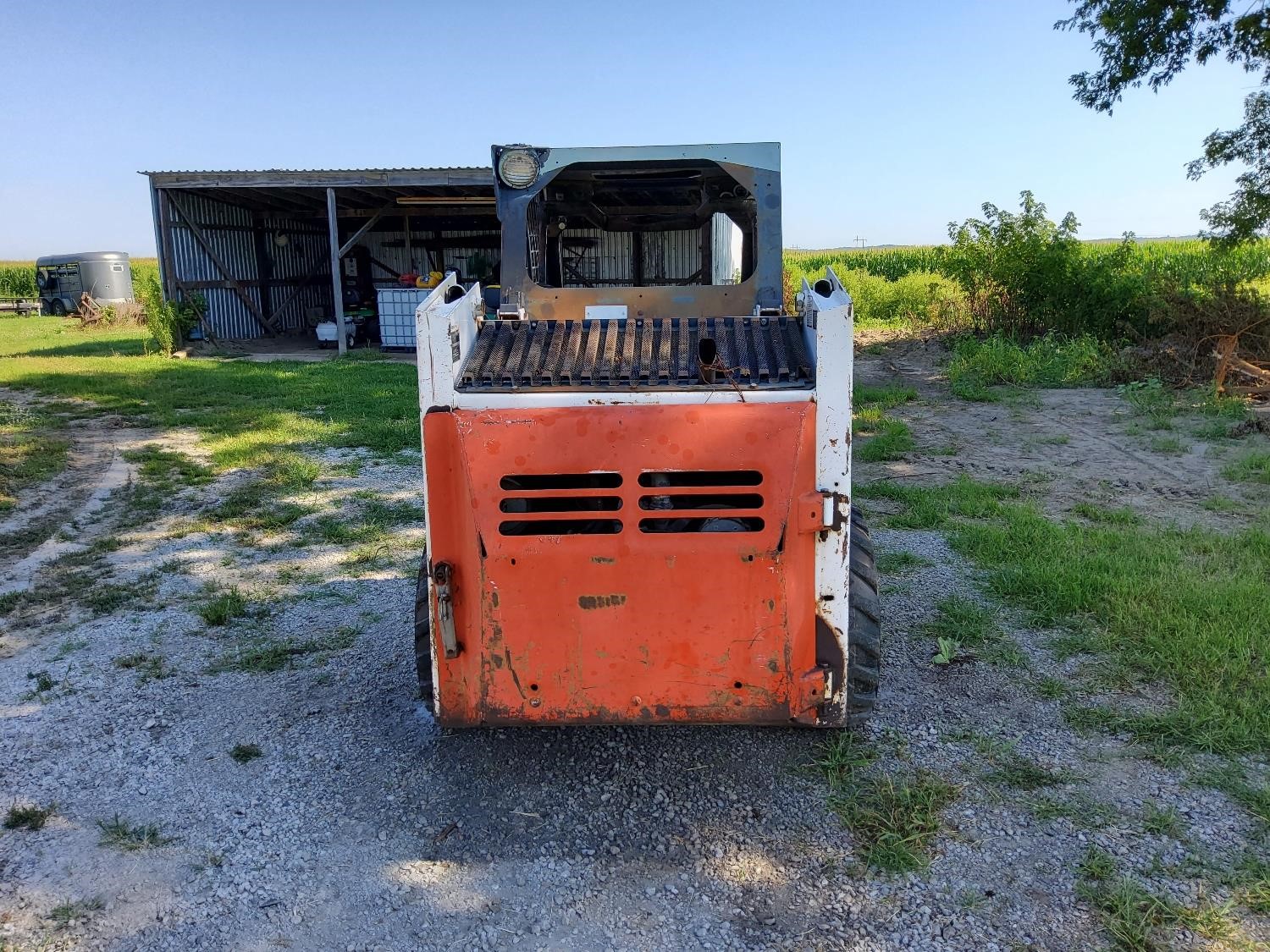 Bobcat 743B Skid Steer W/bucket & Forks BigIron Auctions